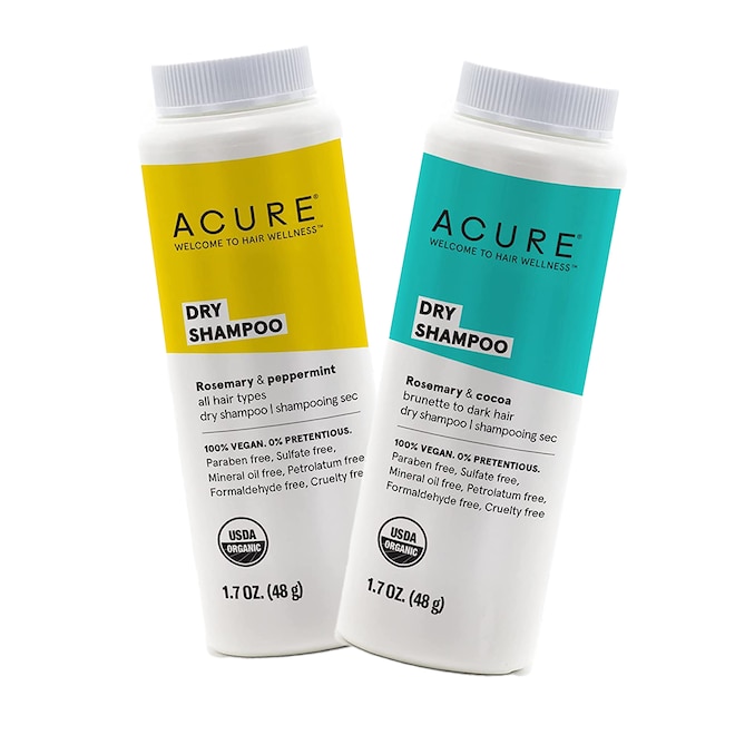 E-Comm: acure dry shampoo callout